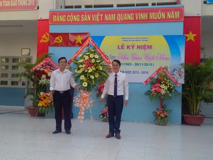 Trường Tiểu học Nguyễn Thị Định Quận 12: Lễ chào mừng Ngày Nhà Giáo Việt Nam 20/11