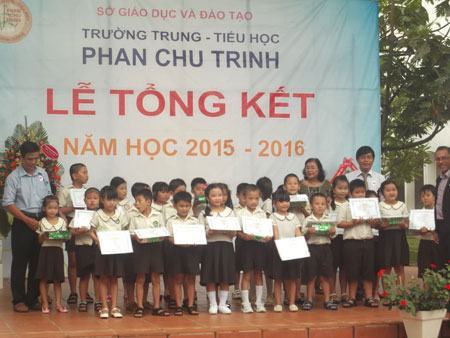 Trường Trung – Tiểu học Phan Chu Trinh Tổng kết năm học 2015 – 2016