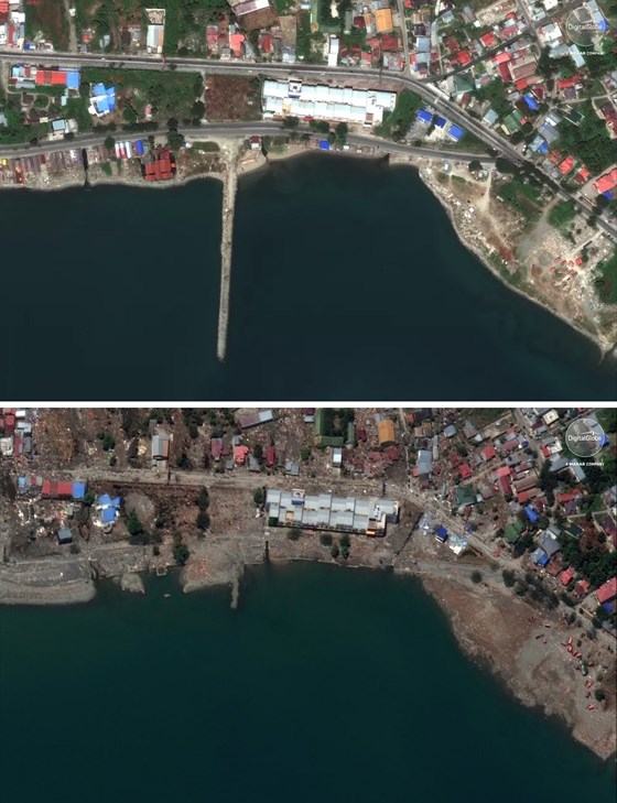 Tìm thấy 34 thi thể dưới đống đổ nát của nhà thờ sau động đất, sóng thần tại Indonesia ảnh 11