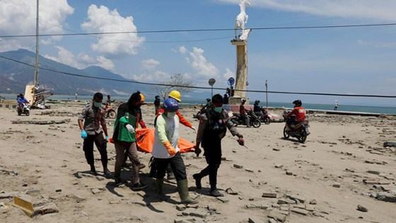 Tìm thấy 34 thi thể dưới đống đổ nát của nhà thờ sau động đất, sóng thần tại Indonesia ảnh 3