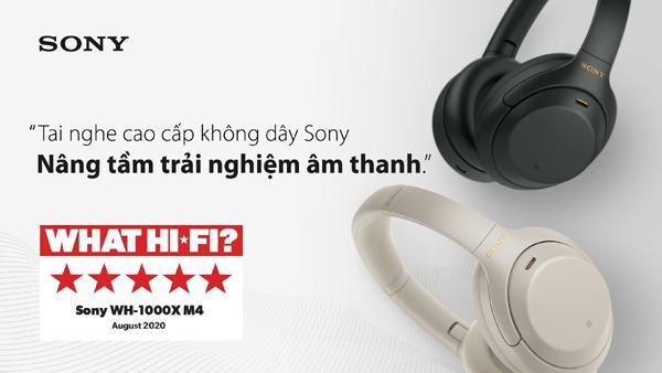 Tính năng ưu việt của tai nghe chống ồn Sony