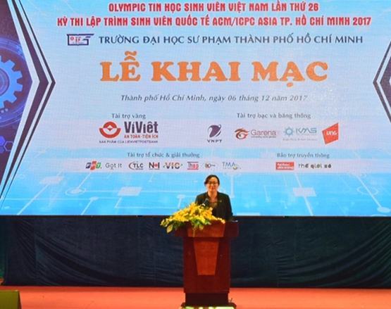 Trên 500 sinh viên thi Olympic Tin học, lập trình viên quốc tế