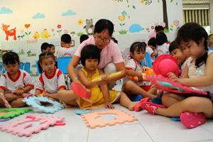 Tổ chức Ngày hội đón trẻ đến trường thật chu đáo