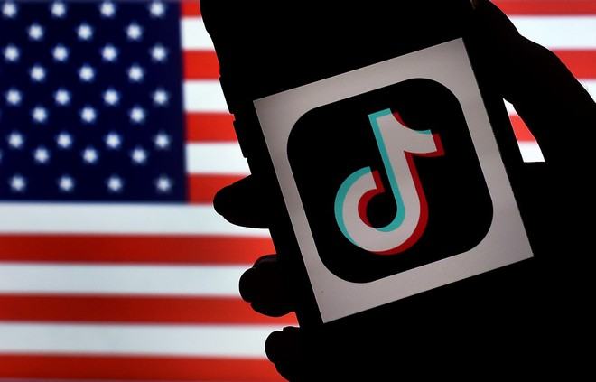 TikTok tạm thời vẫn có thể tiếp tục được tải về tại Mỹ /// AFP