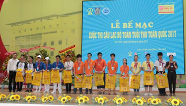 Cuộc thi CLB Toán tuổi thơ 2017