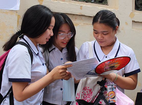 Đề bài thi khoa học tự nhiên quá dài