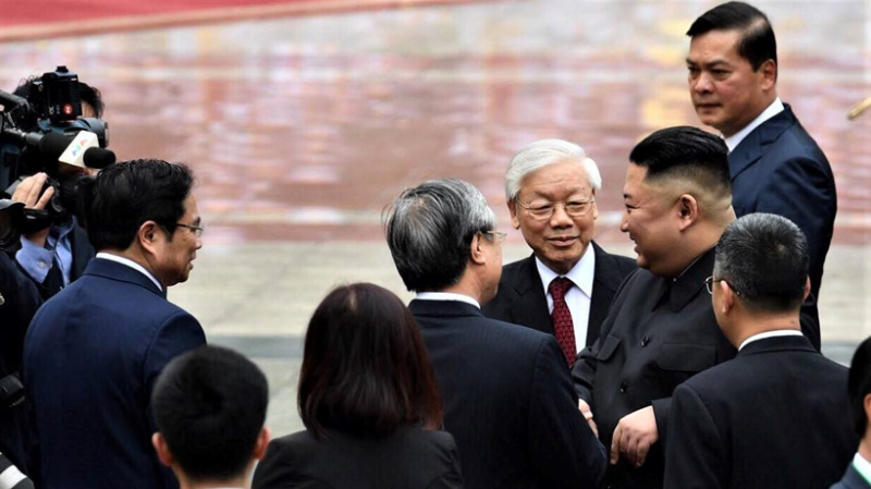 Tổng bí thư, Chủ tịch nước Nguyễn Phú Trọng đón Chủ tịch Kim Jong-un - ảnh 30