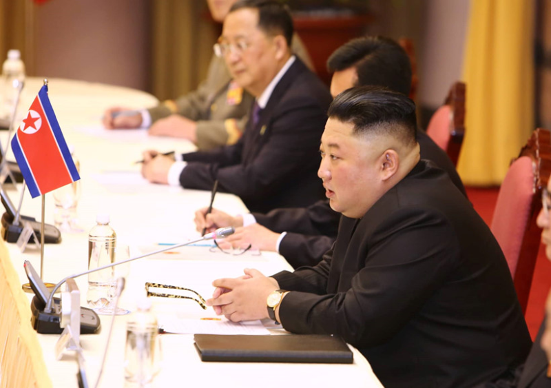 Tổng bí thư, Chủ tịch nước Nguyễn Phú Trọng đón Chủ tịch Kim Jong-un - ảnh 35