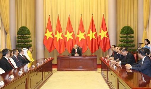 Tổng bí thư, Chủ tịch nước Nguyễn Phú Trọng tiếp các Đại sứ trình quốc thư - ảnh 2