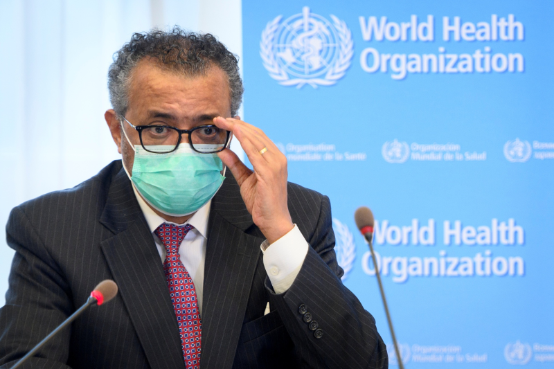 Tổng giám đốc WHO Tedros Adhanom Ghebreyesus  /// REUTERS