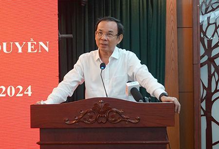 Bí thư Thành ủy TP.HCM Nguyễn Văn Nên: Năm 2024 tạo chuyển biến mạnh mẽ, có hiệu quả