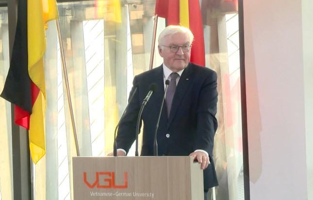 Tổng thống Đức Frank- Walter Steinmeier thăm Trường Đại học Việt - Đức ảnh 1