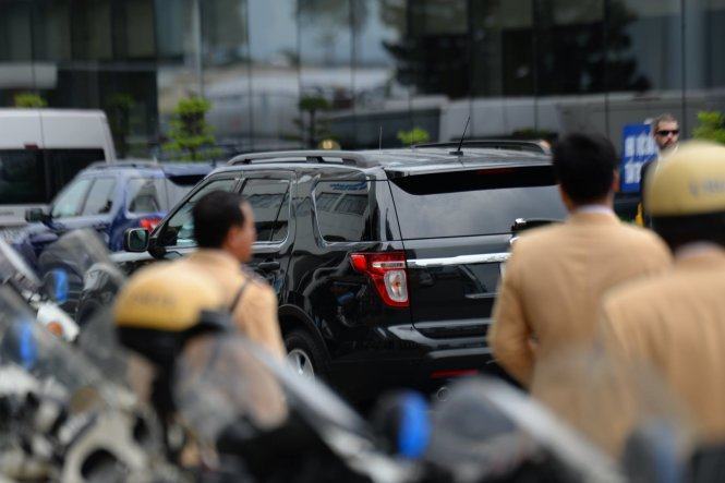 Tổng thống Obama đến Sài Gòn 