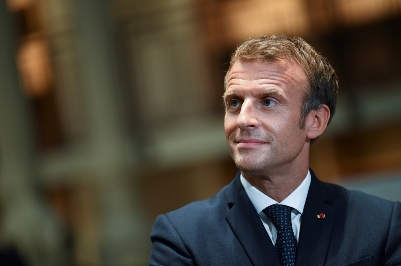 Tổng thống Pháp Emmanuel Macron /// REUTERS