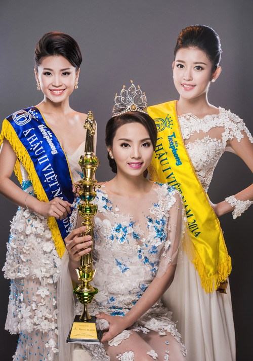 Top 3 HHVN 2014 rạng rỡ dưới đôi mắt của nhiếp ảnh gia Phạm Hoài Nam