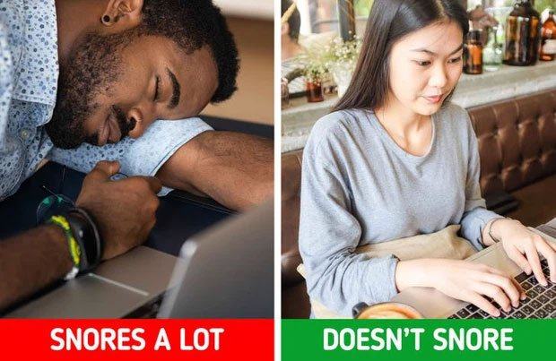 Nếu ngáy thường xuyên, đó lại là hấu hiệu cho thấy sức khỏe đang có vấn đề.