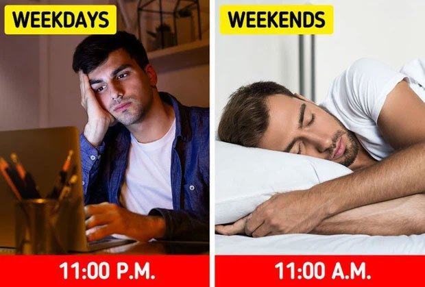 Thức rồi ngủ bù là thói quen không tốt như bạn nghĩ.