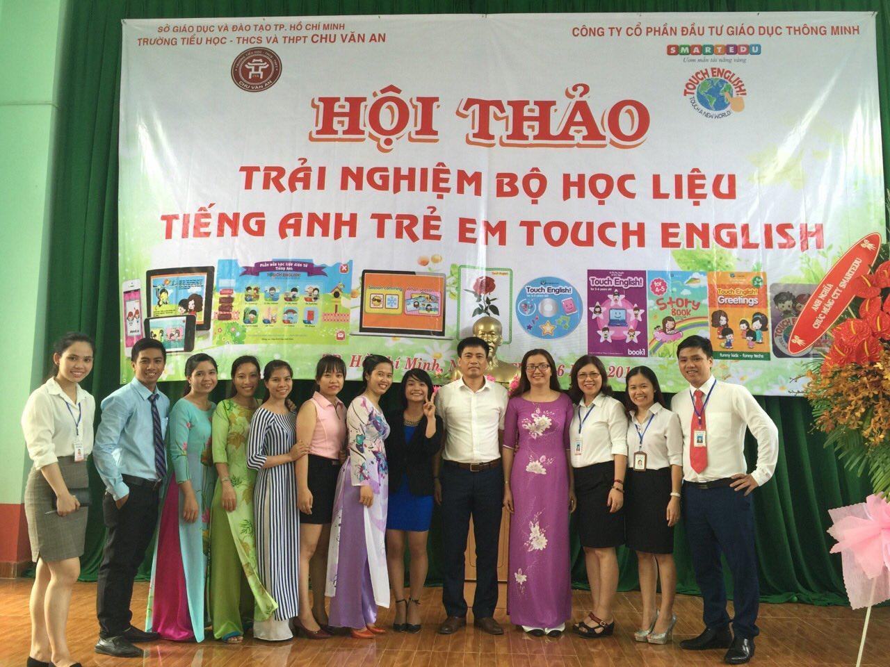 Trải nghiệm Bộ học liệu Tiếng Anh – Touch English cho trẻ Mầm non