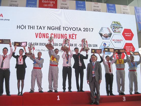 Chung kết Hội thi tay nghề Toyota toàn quốc năm 2017