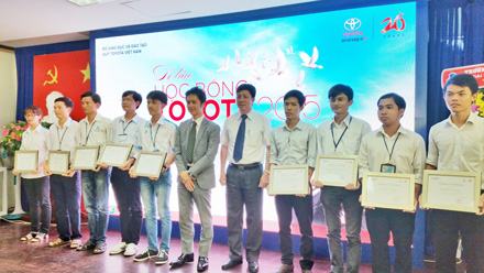 Toyota trao 1.879 suất cho sinh viên Việt Nam