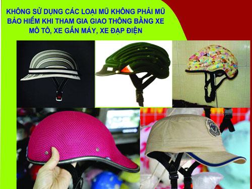 TP HCM: Đổi mũ bảo hiểm xịn từ ngày mai