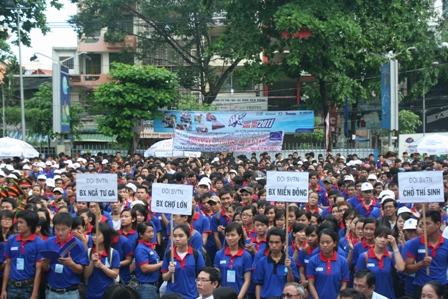 TP Hồ Chí Minh tiếp sức mùa thi