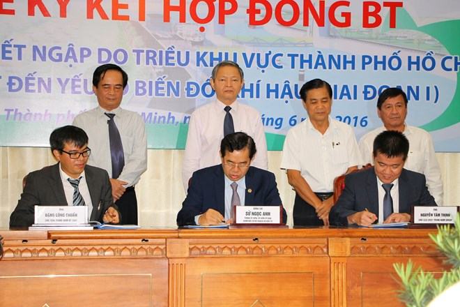 TP. Hồ Chí Minh triển khai dự án 10.000 tỷ đồng chống ngập