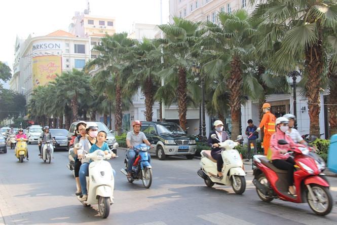 Từ ngày 1.12, cấm phương tiện di chuyển trên một số tuyến đường khu vực trung tâm TP.HCM /// Ảnh: Nguyễn Tiến