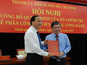 TP.HCM có thêm Phó bí thư Thành ủy