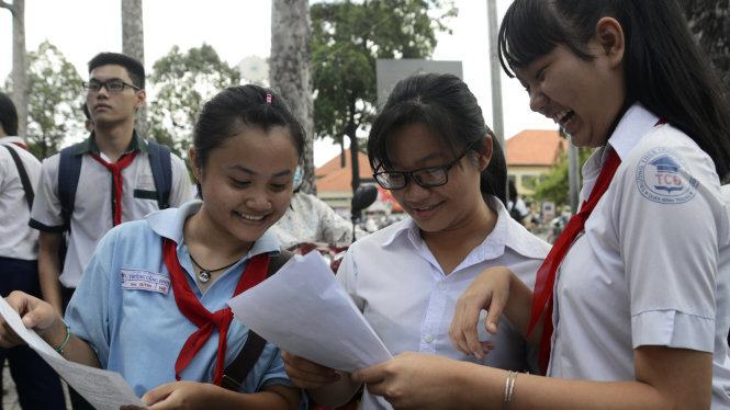 TP.HCM công bố đáp án các môn thi tuyển sinh 10 