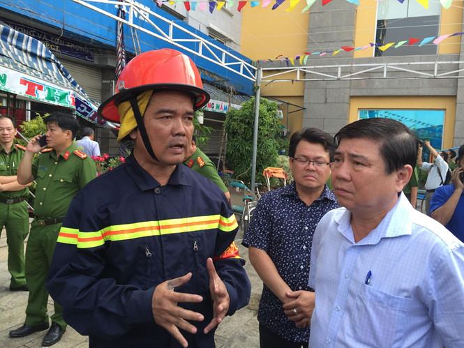 TP.HCM cung cấp thông tin vụ cháy chung cư Carina Plaza