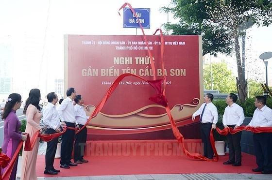 TPHCM đặt tên cầu Thủ Thiêm và cầu Ba Son