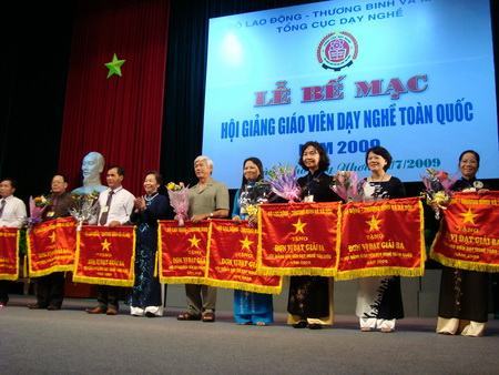 TP.HCM đoạt giải nhất Hội giảng giáo viên dạy nghề toàn quốc 2009