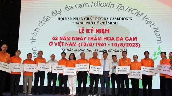 TPHCM: Gần 8,4 tỷ đồng hỗ trợ nạn nhân chất độc da cam