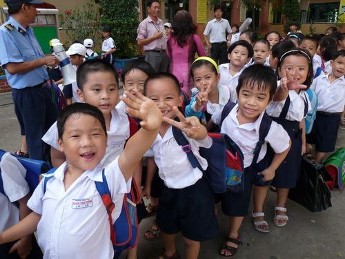 TP.HCM: học sinh lớp 1 tăng