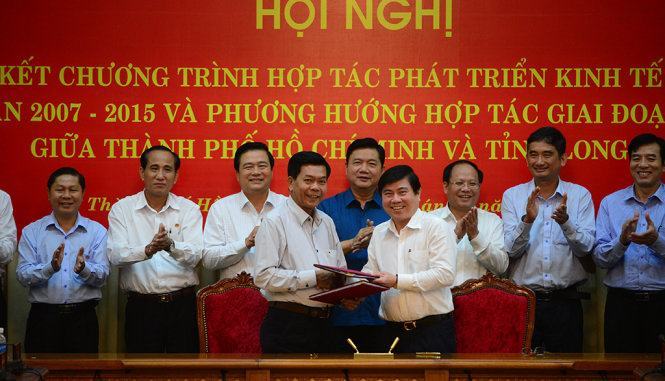 TP.HCM - Long An xây dựng nguồn cung cấp thịt heo sạch 