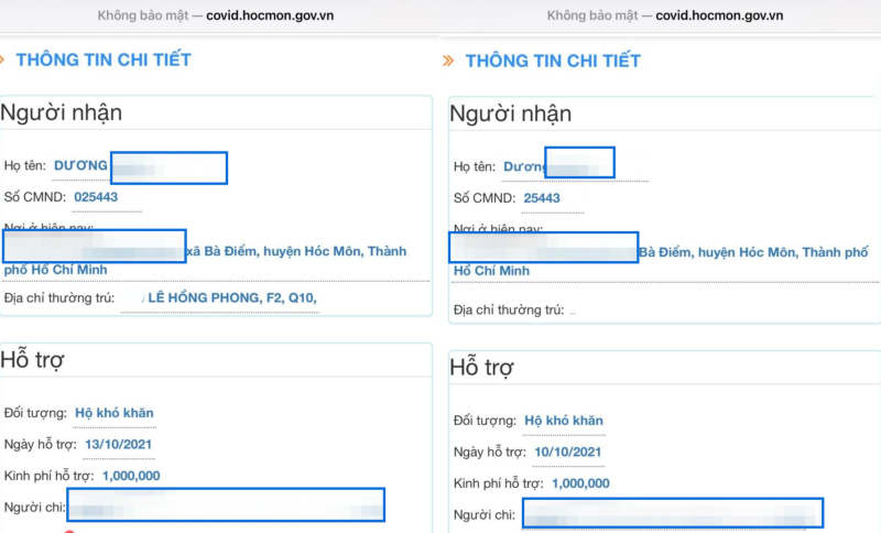 TP.HCM: Nhiều người khai không trung thực để nhận 2 lần hỗ trợ Covid-19 - ảnh 2