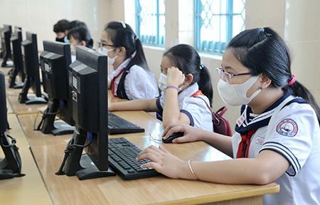 Khảo sát trực tuyến năng lực học sinh 4 khối lớp