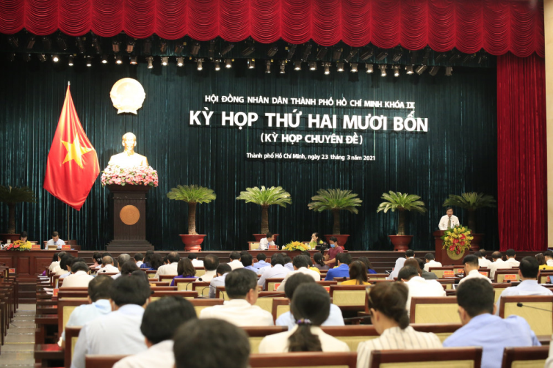 Toàn cảnh kỳ họp HĐND TPHCM lần thứ 24