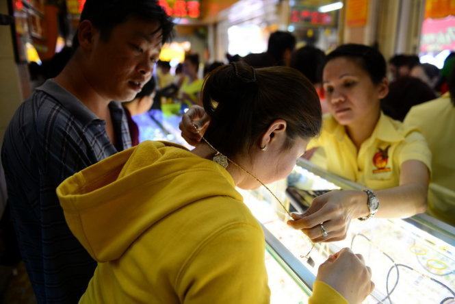 TP.HCM: Tiệm vàng trúng đậm ngày Thần Tài  