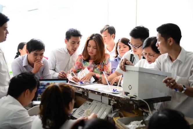 TP.HCM: Tiệm vàng trúng đậm ngày Thần Tài  