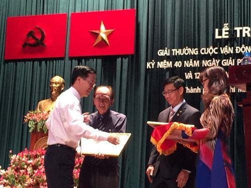 TP.HCM trao giải sáng tác văn học nghệ thuật