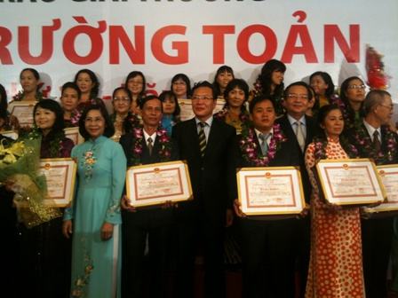 TPHCM tuyên dương 30 giáo viên tiêu biểu