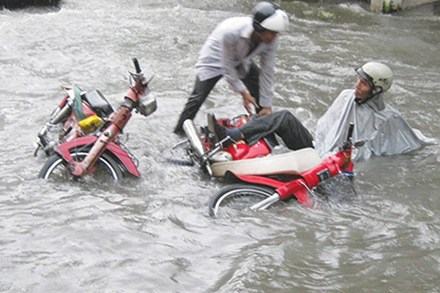 TP.Hồ Chí Minh: Lại ngập nặng