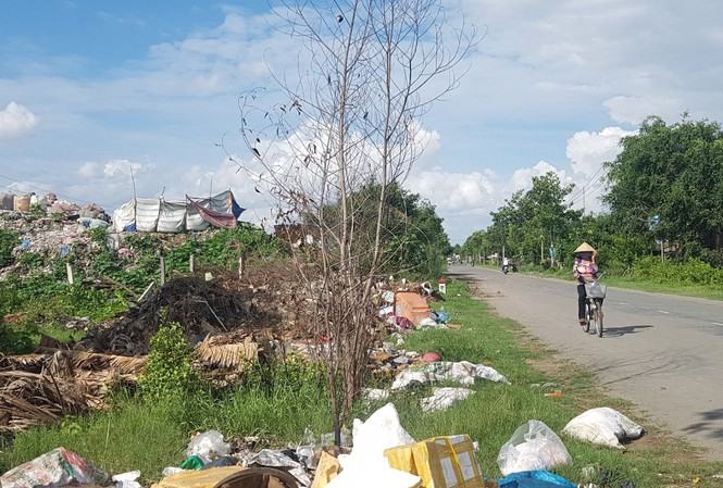 Bãi rác thành phố Trà Vinh 