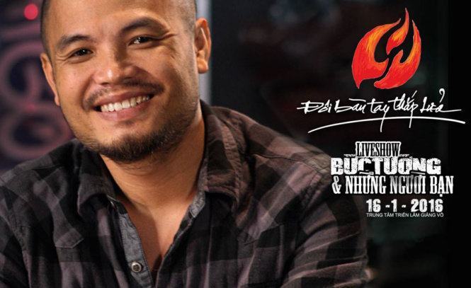 Trần Lập, Bức Tường làm liveshow Đôi bàn tay thắp lửa