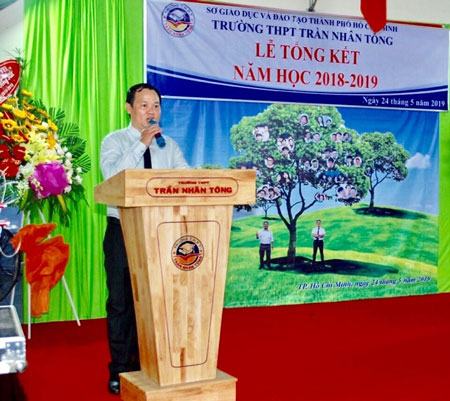 Trường THPT Trần Nhân Tông tổng kết và tổ chức lễ Tri ân, trưởng thành cho HS