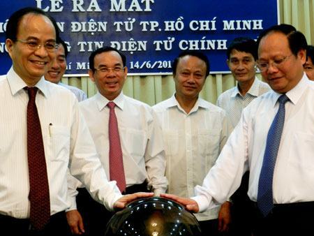 Khai trương Trang Thông tin điện tử TP.HCM trên Cổng Thông tin Chính phủ