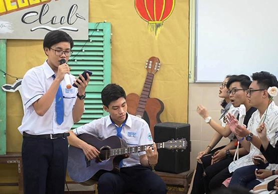 Những nốt nhạc vui của văn nghệ học đường