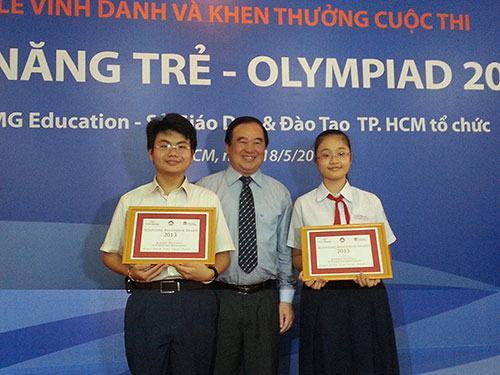 Trao giải cuộc thi Tài năng trẻ Olympiad